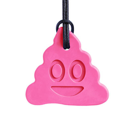 ARK's Chewmoji™ Necklace (Hot Pink) Standard